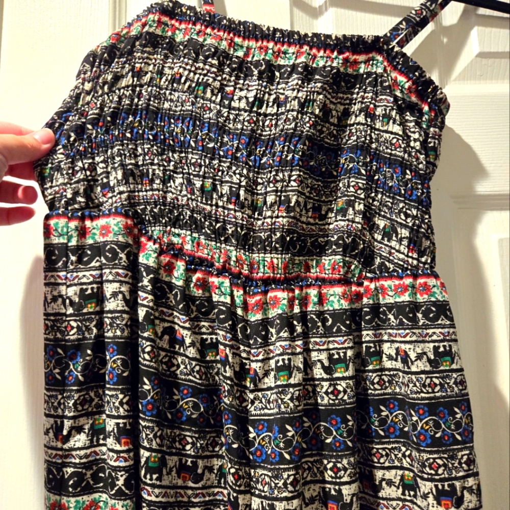 FOREVER 21 XL WIDE TIGHT SCRUNCHY TO JUMPER PANT SUIT.
